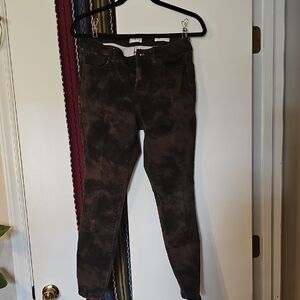 Wonderly Black and Brown Denim